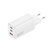4smarts wall charger pd trio 45w gan 2x type c usb white photo