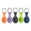 4smarts silicone case set for airtags green purple black blue orange photo