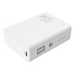 4smarts powerbank 45w 10000mah lcd 2x type c white photo