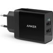 anker wall charger 2 port usb a 24w black photo