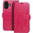 MEZZO BOOK CASE FOR IPHONE 16 PLUS MANDALA MAGENTA