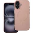 SILICONE MAG COVER (BIG HOLE) CASE MAGSAFE FOR IPHONE 16 PINK
