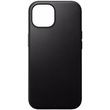 NOMAD MODERN LEATHER CASE BLACK FOR IPHONE 15 PLUS