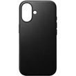 NOMAD MODERN LEATHER CASE BLACK FOR IPHONE 16 PLUS