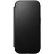 NOMAD MODERN LEATHER FOLIO BLACK FOR IPHONE 16 PRO