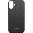 PITAKA MAGEZ CASE 5 BLACK/GREY TWILL FOR IPHONE 16 PLUS