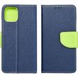 fancy book case for nokia 230 navy lime photo