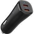 spigen arcstation essential 50w car charger black photo