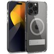 SPIGEN CASEOLOGY CAPELLA MAGSAFE KICKSTAND CLEAR GRAY FOR IPHONE 16 PRO