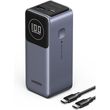 power bank ugreen 12000mah 100w pd x2 qc3pb724 grey photo