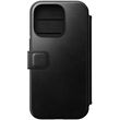 NOMAD LEATHER MAGSAFE FOLIO BLACK FOR IPHONE 14 PRO