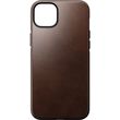 NOMAD MODERN LEATHER MAGSAFE CASE BROWN FOR IPHONE 14 PLUS