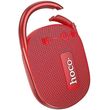 hoco hc17 easy joys 5w bluetooth speaker with radio red photo