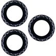 SET OF LENS GLASSES FOR IPHONE 11 BLACK RHOMBUS (2 PCS)