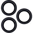 SET OF LENS GLASSES FOR IPHONE 15 PLUS 6,7 BLACK GLITTER (2 PCS)