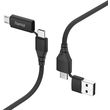 HAMA 4-IN-1 MULTI CHARGING CABLE 1.5 M HAMA-201537