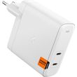 SPIGEN ARCSTATION PRO 140W WALL CHARGER WHITE FOR GAN / 2-PORT