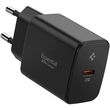 spigen essential 20w wall charger ee201eu black photo