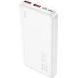 powerbank hoco j101 10000mah 225w qc pd white photo