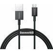 baseus superior series usb a to microusb cable 18w 2a 1m black camys 01 photo
