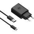 motorola sjmc202 c mayros taxyfortistis usb a me qc 30 kai kalodio 1m type a se type c 20w photo