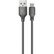 CHARGING CABLE WK MICRO BLACK 2M FULL SPEED PRO WDC-092 2.4A