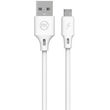 CHARGING CABLE WK MICRO WHITE 2M FULL SPEED PRO WDC-092 2.4A