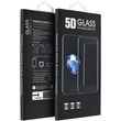 5D FULL GLUE TEMPERED GLASS FOR IPHONE 16 PRO MAX (MATTE) BLACK