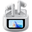 blackview enc bt54 airbuds 12 with led screen charging dock white airbuds12 w photo