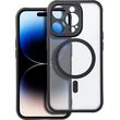 FULL MATTE MAG COVER CASE COMPATIBLE WITH MAGSAFE FOR XIAOMI REDMI NOTE 14 5G BLACK