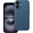SILICONE MAG COVER CASE COMPATIBLE WITH MAGSAFE FOR IPHONE 16 BLUE