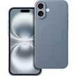 SILICONE MAG COVER CASE COMPATIBLE WITH MAGSAFE FOR IPHONE 16 PLUS LIGHT BLUE