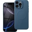 SILICONE MAG COVER CASE COMPATIBLE WITH MAGSAFE FOR IPHONE 16 PRO MAX BLUE