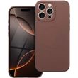 SILICONE MAG COVER CASE COMPATIBLE WITH MAGSAFE FOR IPHONE 16 PRO MAX BROWN