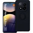 SILICONE RING CASE FOR XIAOMI REDMI NOTE 14 PRO PLUS 5G BLACK