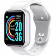 waterproof ip68 smart watch white l18 w photo