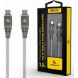 CABLEXPERT 60W TYPE-C PD PREMIUM CHARGING & DATA CABLE 1,5M SPACEGREY CC-USB2B-CMCM60-1.5M