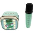 lamtech bt54 rgb kid karaoke speaker green with mic kroddy lam980213 photo