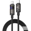 remax c01 cc 100w fast charging cable usb c to usb c photo