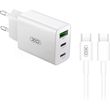 xo l101 eu pd20w pd18w qc18w quick charger with type c cable nb124 photo
