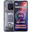 agm x6 phantom smart adiabroxo kinito tilefono 5g ip68 69k 8gb 128gb 678 photo