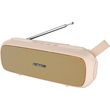 sonic gear bluetooth 50 super bass fm radio champagne p8000ch photo