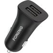car fast charger foneng c07 with dual output 2xusb a 24a 12w black photo