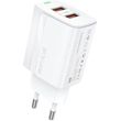 travel fast charger foneng eu63 with dual output 2xusb a 12w 24a white photo
