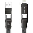 blitzwolf bw hdc7 4 se 1 kalodio usb c lightning 240w 12m mayro photo