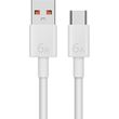 huawei 66w 6a usb a to type c cable 1m white photo