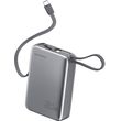4smarts powerbank pocket dual cord 20000mah 225w space grey photo