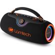 lamtech portable wireless v53 speaker 80w black orange lam980947 photo