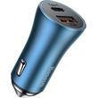 BASEUS CAR CHARGER GOLDEN CONTACTOR PRO 40W 3A 1X USB-A - 1X TYPE-C DARK BLUE CCJD-03
