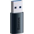 baseus ingenuity usb a to type c adapter blue photo